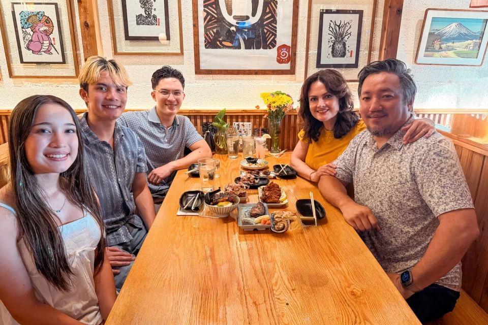 Family around the Table